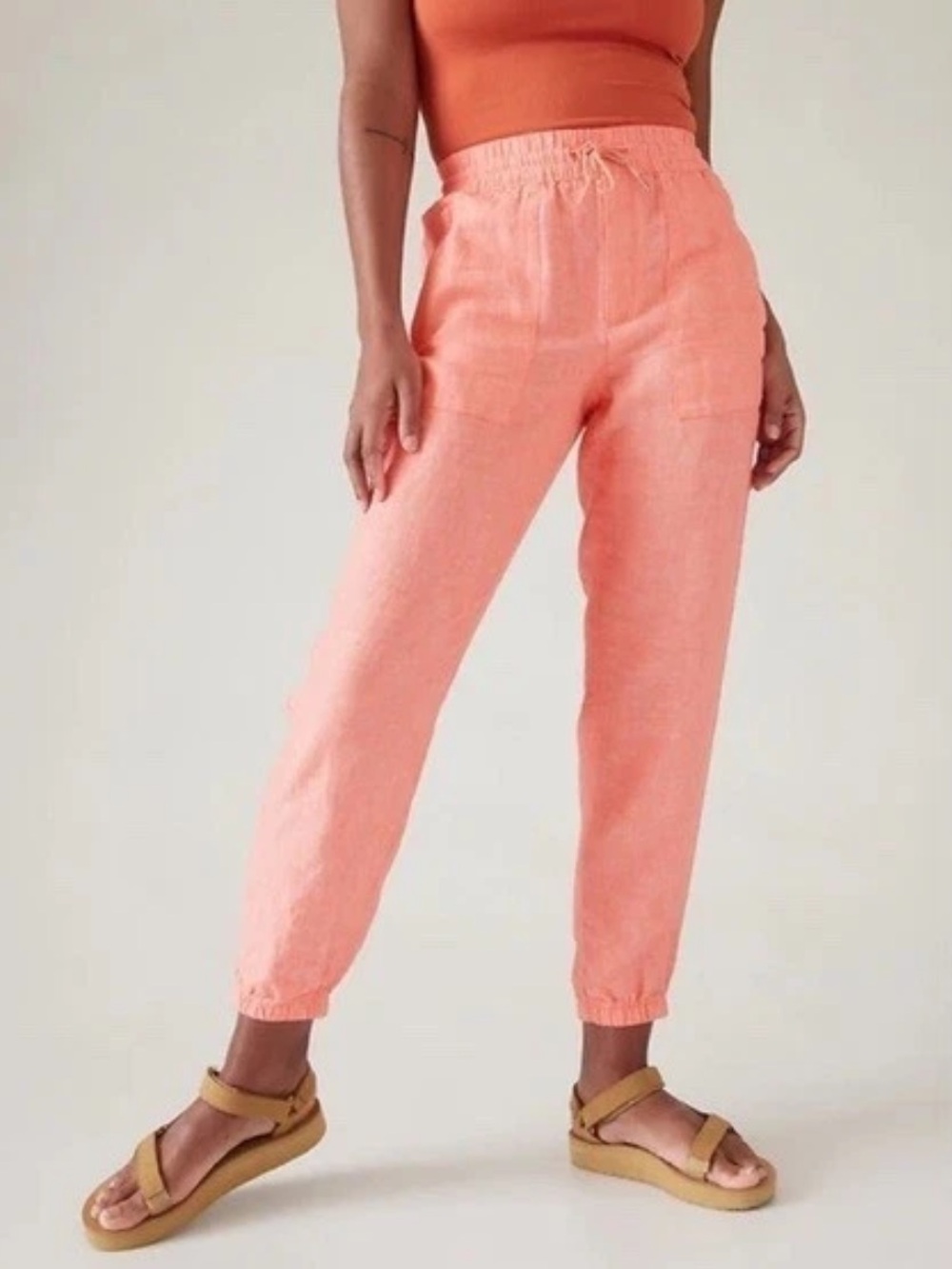 Athleta retreat linen Jogger